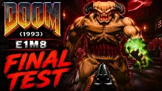 DOOM (1993) | E1M8 | Simple, Brutal, Perfect