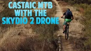 Castaic, CA Mountain Biking with the SkyDio 2 Drone