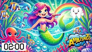 Brush Like A Mermaid Magic Toothbrush Timer | Toothbrushing Song for Kids