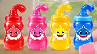 ✨ How To Rainbow Bottle Jelly ✨ Amazing Miniature Rainbow Jelly With Sweet Honey Recipe