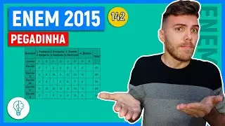 🛑142 Enem 2015 - PEGADINHA - Numa cidade, cinco escolas de samba (I, II, III, IV e V) participaram