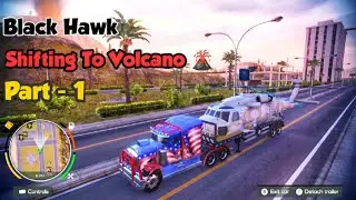 Important Mission! Truck Loading Black Hawk to Volcano - Off The Road Unleashed | Nintendo Switch HD