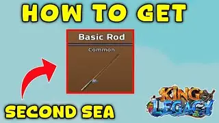 How To Get Fishing Rod In Second Sea In King Legacy [Update 9] | King Legacy Fishing Rod | Roblox