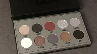 Makeup Obsession Black Is The New Black Palette Swatches