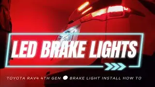 HOW TO | LED brake light bulb UPGRADE | RAV4