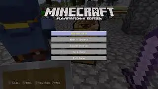 Minecraft ps4 edition old worldLIVE