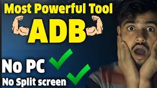 How To Use ADB Commands Android | Without PC | Access ADB Shell in Android |