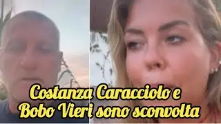 COSTANZA CARACCIOLO AND BOBO VIERI I'm shocked, I hadn't told you 😲😳