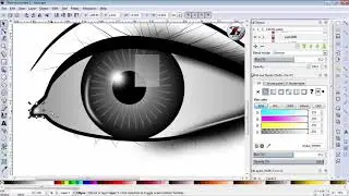 EYE . DRAWING TUTORIAL (INKSCAPE)