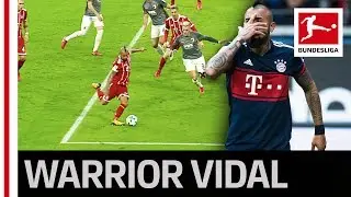 Bayern's Vidal On Fire - 4 Goals in a Row