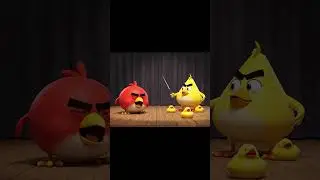 Angry Birds Magic Trick GONE WRONG! 🪄🦆🤣 #shorts  #kidsvideo #kidsshorts #kids