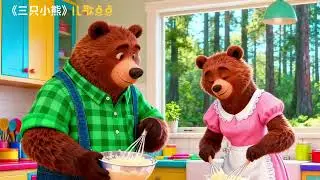 Three little bears | 萌朵動畫故事 | 寓言故事 | 經典童話 | 睡前故事 | Chinese Fairy Tales | MamdorBaby萌朵寶寶