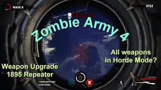 Zombie Army 4 1895 Heavy Machine Gunner upgrade