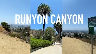 Hiking At Runyon Canyon Park | LA VLOG