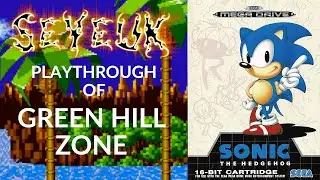 Sonic The Hedgehog - Green Hill Zone (Sega MegaDrive) [SeYeUK Playthrough]