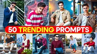 50 NEW INSTAGRAM TRENDING AI PHOTO EDITING PROMPTS | GOOGLE GEMINI VIRAL PHOTO EDITING PROMPTS