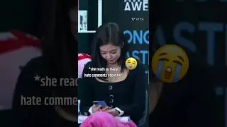 jennie was about to cry 🥺😭 #blackpink#jennie#rose#chaennie#jisoo#lisa#bts#vminkook#rm#jin#jhope#suga