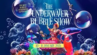 THE UNDERWATER BUBBLE SHOW  - 10 & 11 &Iota;&alpha;&nu;&omicron;&upsilon;&alpha;&rho;ί&omicron;&upsilon; 2026 Christmas Theater