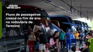 Fluxo de passageiros cresce no fim de ano na rodoviária de Teresina