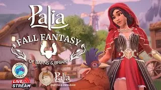 🔴 [LIVE] Fall Fantasy: of Barns & Briars | More Ranching! #palia #paliapartner