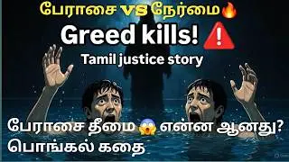 பேராசை தீமை 😱 | தமிழ் நீதிக் கதை | Moral Story in Tamil