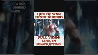 God Of War | (Hindi Dubbed) #godofwar #godofwarhindi #shorts