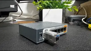 MINI Stick GPON OLT conectado en Mikrotik