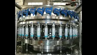 Automatic beer can filling machine