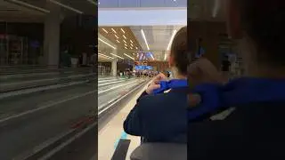 Exploring Istanbul Airport in Style: Riding the Airport Cart Across the Terminal