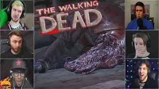 Gamers Reactions to Killing Badger (Episode 3) Part 1 | The Walking Dead - A New Frontier