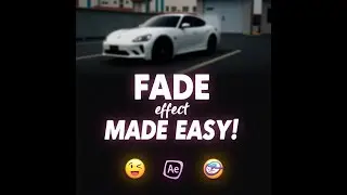 Tutorial on FADE EFFECT 😍🔥