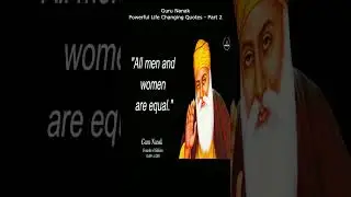 Guru Nanak  - Life Changing Quotes - Part 2 | #shorts #viral #shortsvideo