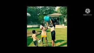 Allu Arjun family holi celebrations//allu Arha//allu Arjun//allu sneha