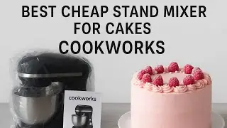Best Cheap Stand Mixer for Cakes | Cookworks Food Mixer with Stand - KM6003B-GS