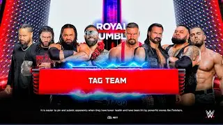 Jacob Fatu & The OG Bloodline Vs Drew McIntyre & The Vision - Tag Team Elimination Match | WWE 2k25 