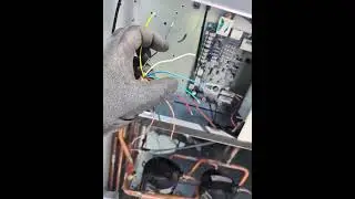 Wiring a thermostat for your AC #air-conditioning #hvaclife