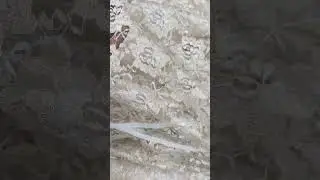 golden Chantilly lace fabric| lace net fabric wholesale