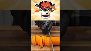 Dive Chopsticks-First Into Pucca's Noodle Nirvana!🍜 #shorts #pucca #noodles #tombraider