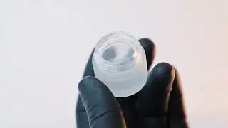 Баночка Аполлон, Чорна кришка, матовий флакон 10мл.