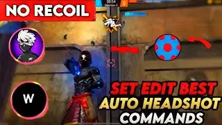🇧🇷Aimbot + Lag Fix 🎯 SetEdit Free Fire & Free Fire Max Commands🤯 Set Edit Free Fire Headshot 2023