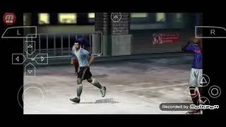 FIFA STREET 2 PSP GAMEPLAY (ARGENTINA VS FRANCIA) #PSP #fifastreet2 