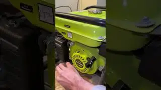 What is the sine wave of a gasoline generator?
