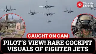 Republic Day Spectacle | Sneak Peek Of Pilots' Cockpit During Flypast For Republic Day Parade