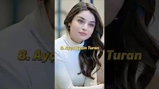 Top 10 Most Famous & Beautiful 😍 Turkish Actress #shorts