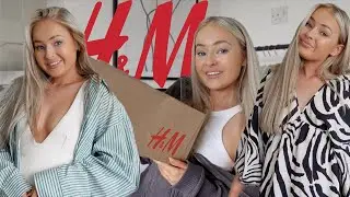 HUGE &pound;300 H&M SUMMER TRY ON CLOTHING & SWIMWEAR HAUL | NEW IN H&M MAY 2022 *HOLIDAY HAUL*