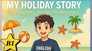 My Favorite Holiday &ndash; Easy English Story for B1 Learners | Past Tense Practice