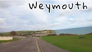 A drive with us production 05/10/23 Marina - seafront - Bowleaze real time Weymouth coast Dorset UK