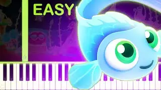 SUPER STARFISH THEME - EASY Piano Tutorial