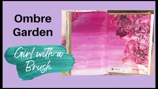 Junk Journal January 2024 Day 25 - Ombre