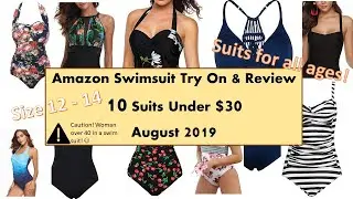 Amazon Swim Suit Try On & Review! 10 suits under $30!